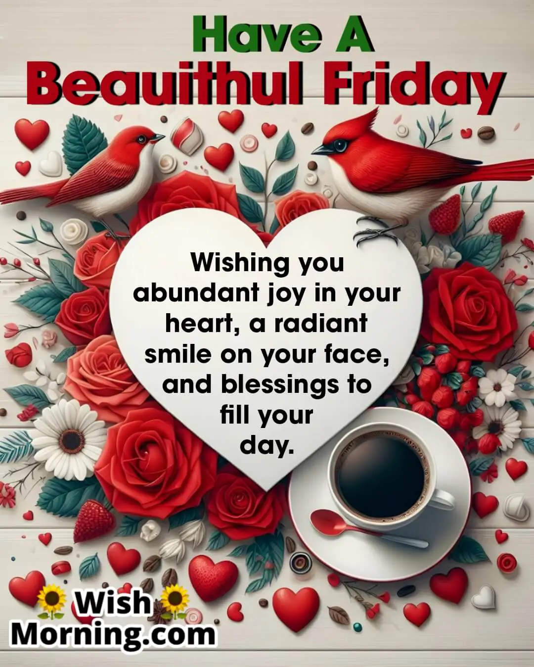Have A Beauithul Friday Wish Image