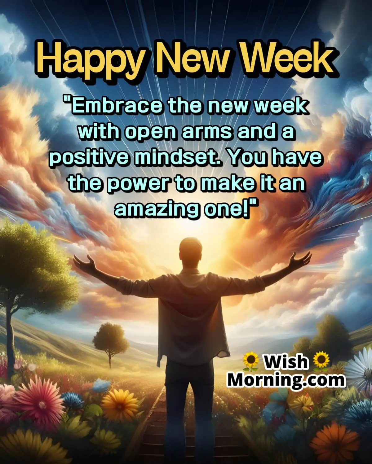 Positive New Week Wish