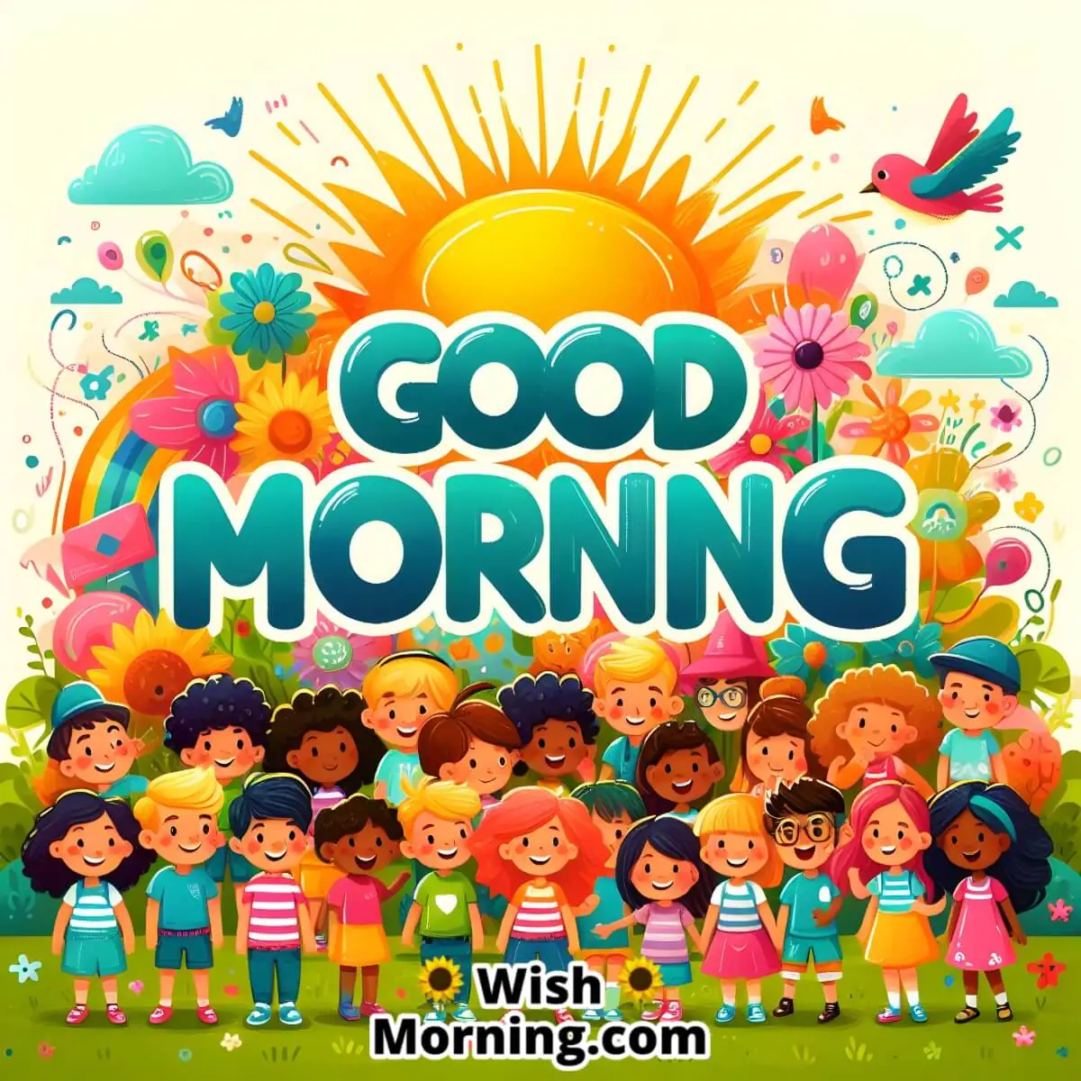 Sunny Morning For Kids