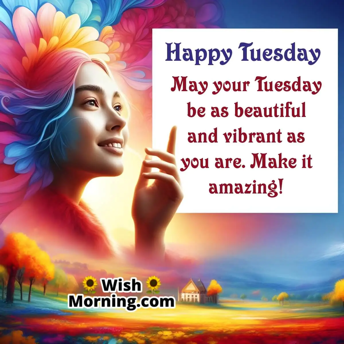 Beautiful Tuesday Message