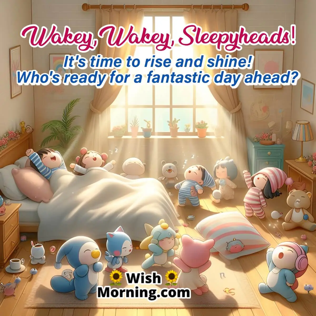 Good Morning Fantastic Day For Kids