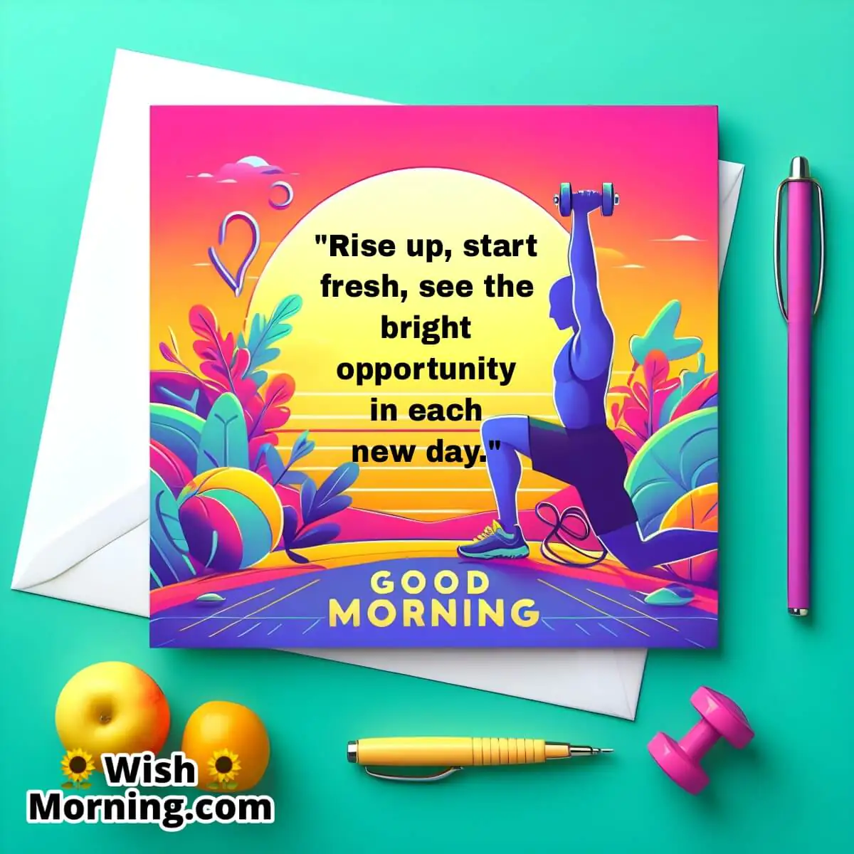 Good Morning Rise Up Start Fresh