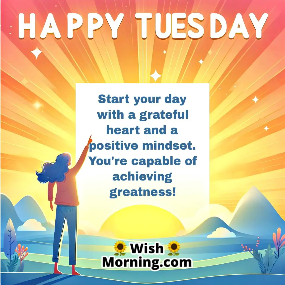 Great Tuesday Motivational Message