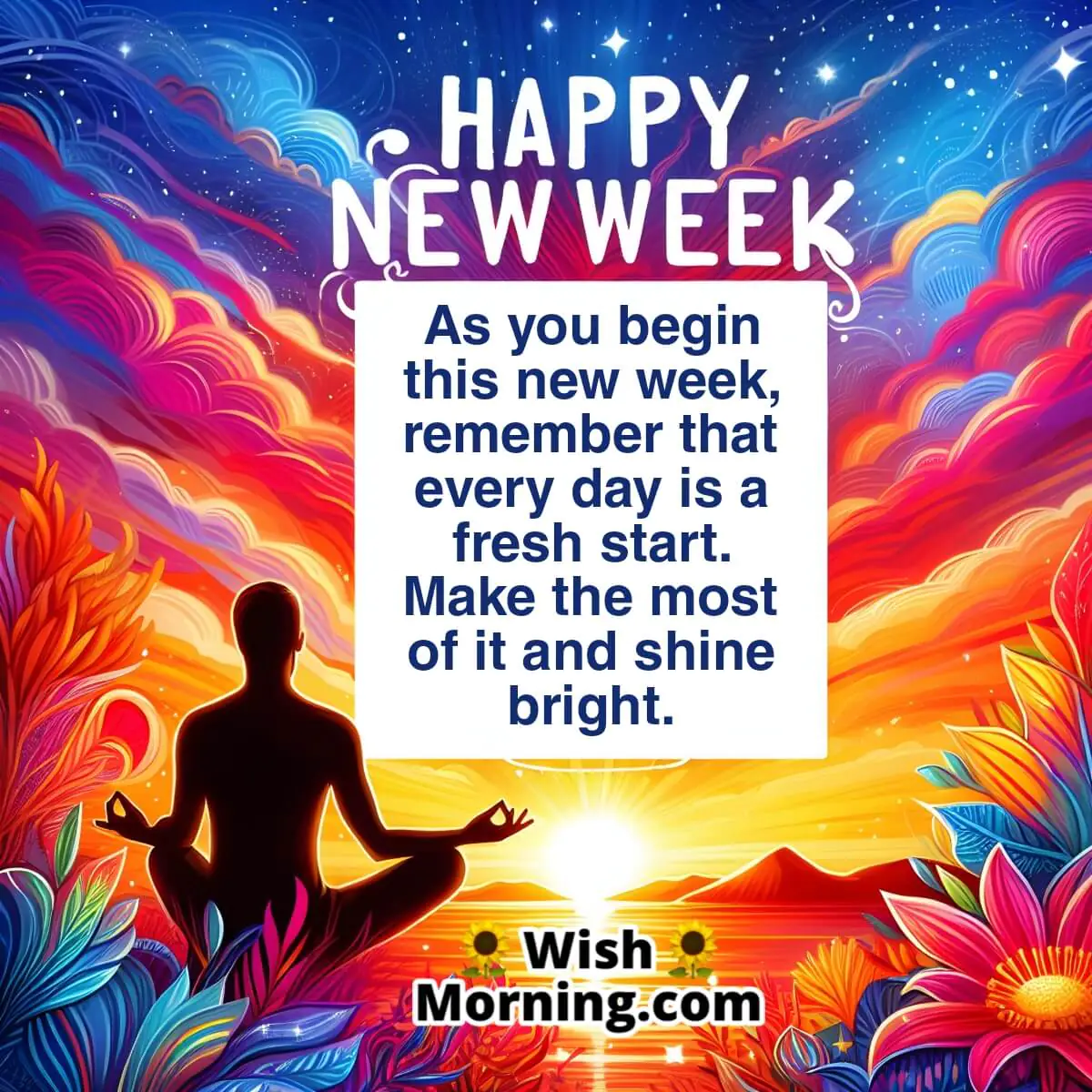 Happy New Week Messages