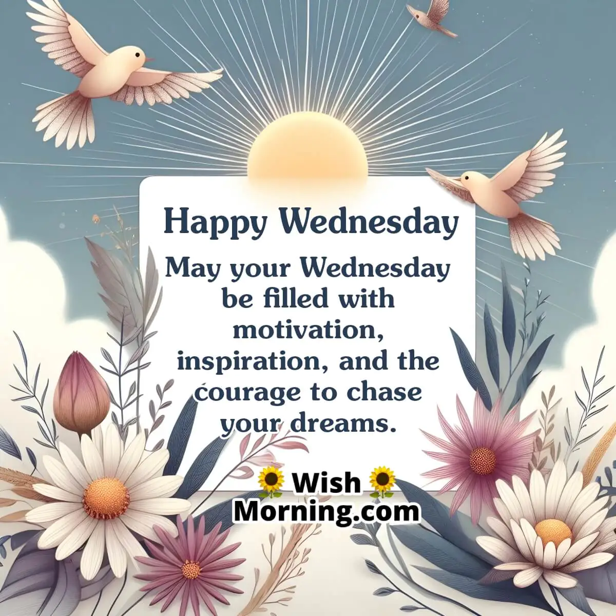 Happy Wednesday Motivating Message