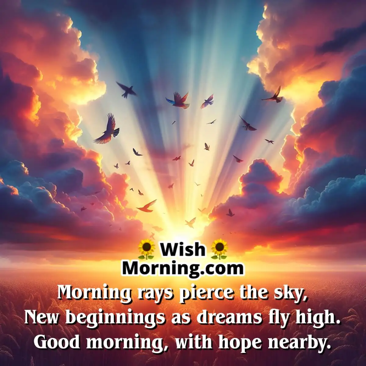 Morning Rays Short Poem