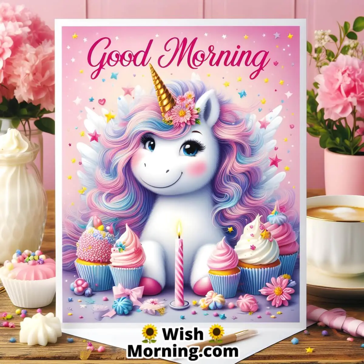 Agnes And Her Fluffy Unicorn Themed Birthday Party