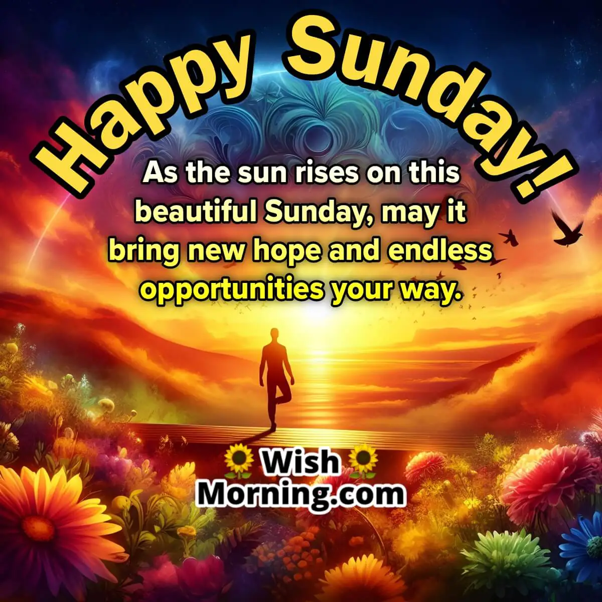 Beautiful Sunday Motivational Picture