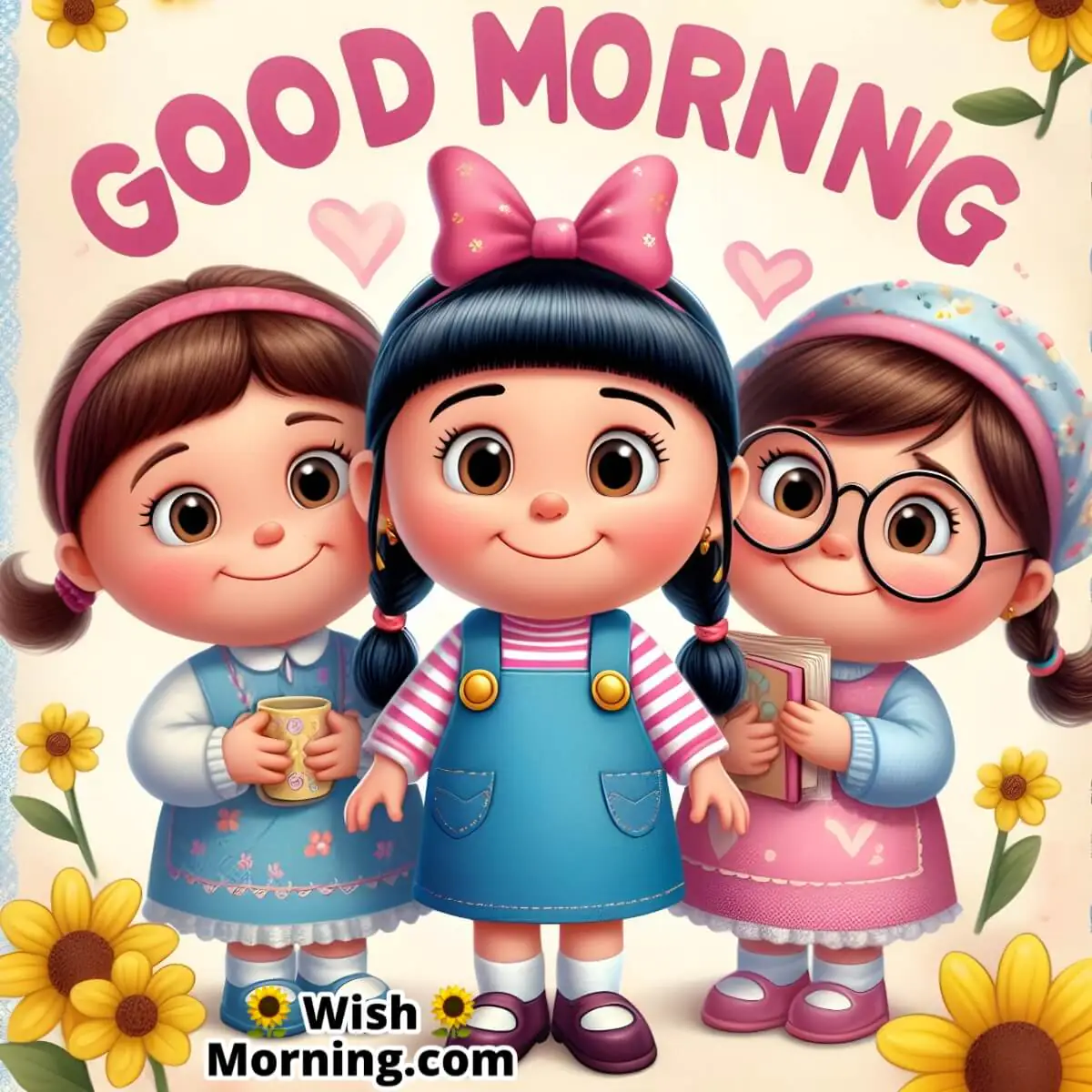 Good Morning Agnes With Her Sisters