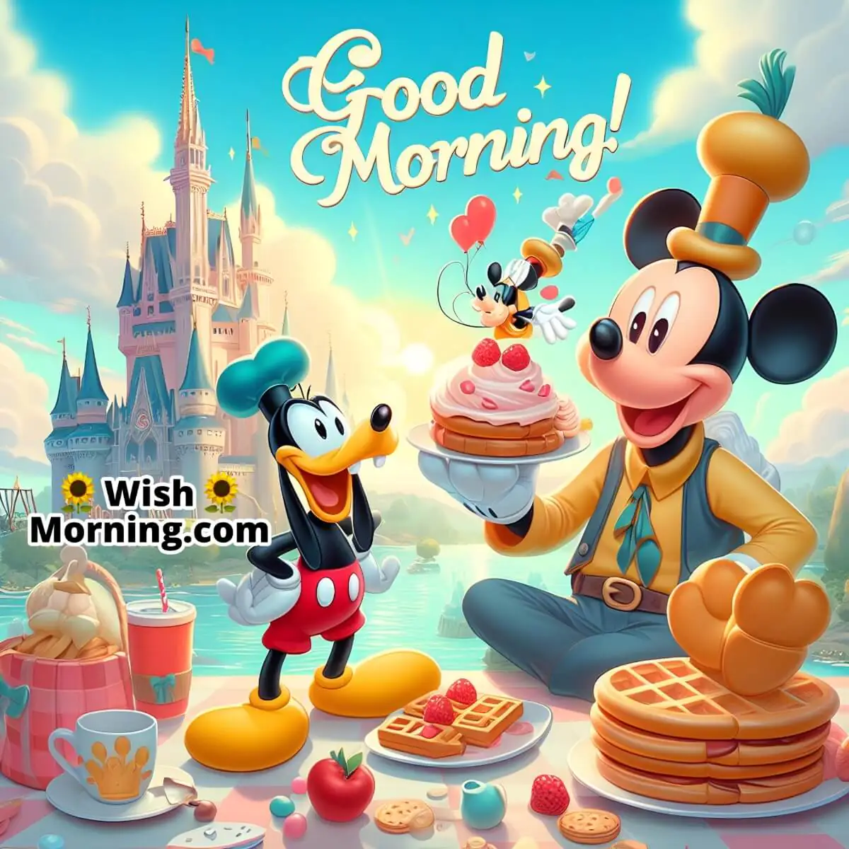 Good Morning Mickey And Goofy
