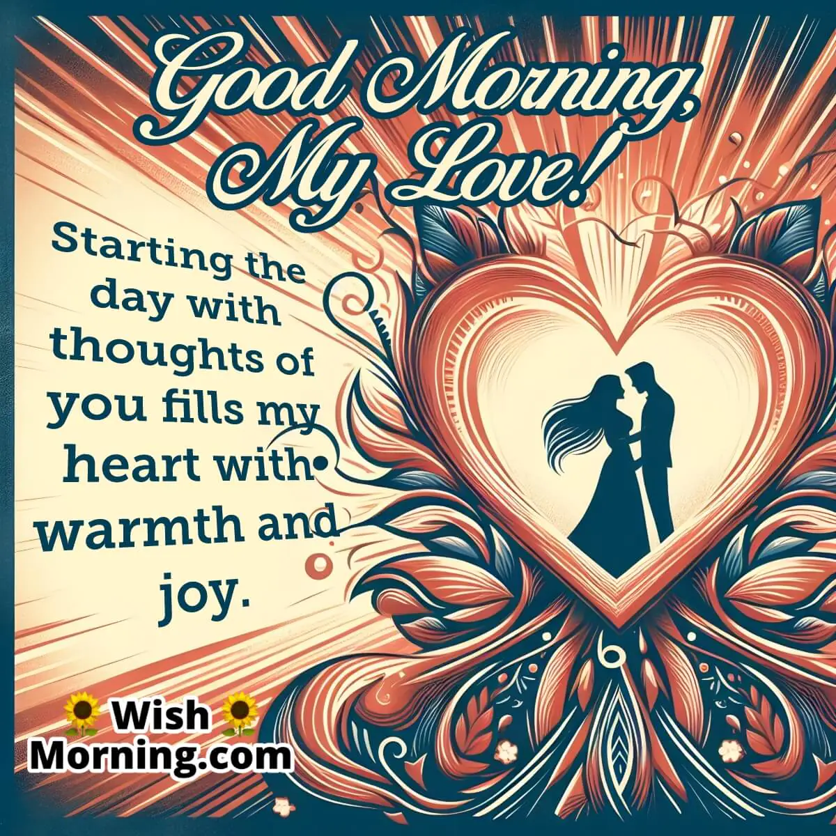 Good Morning My Love Quote