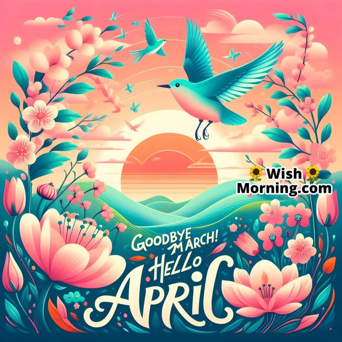 Goodbye March! Hello April! Pic
