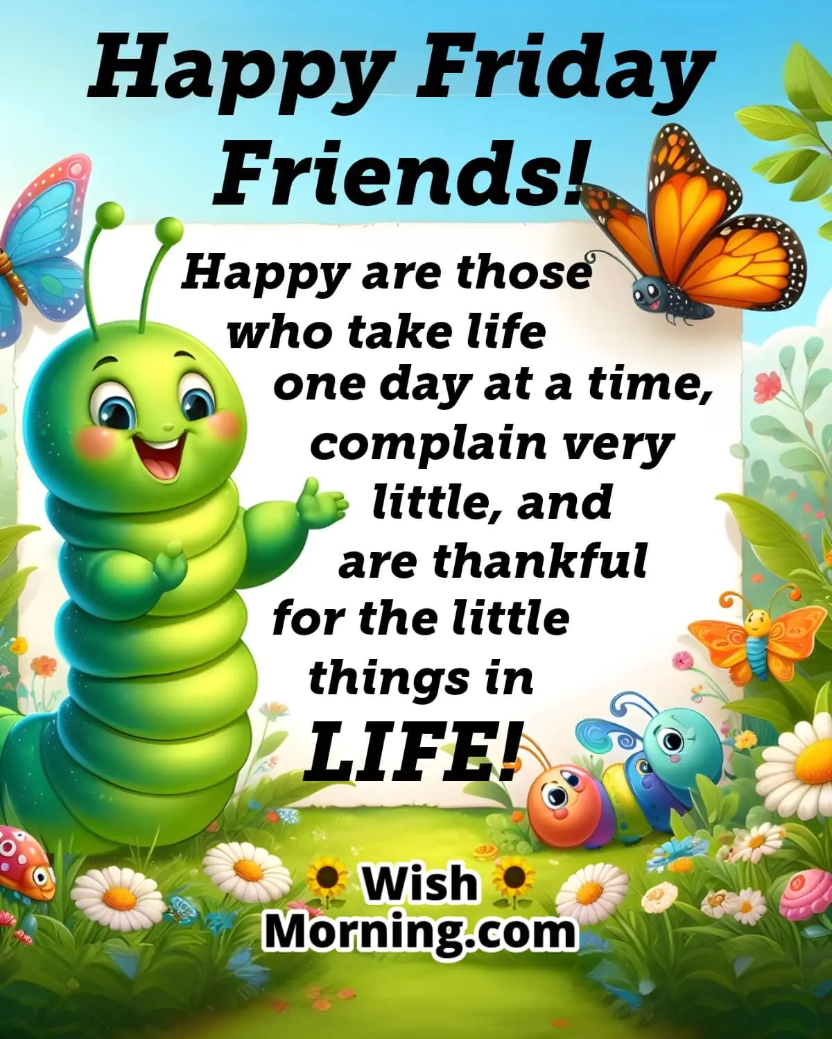 Happy Friday Friends Quote