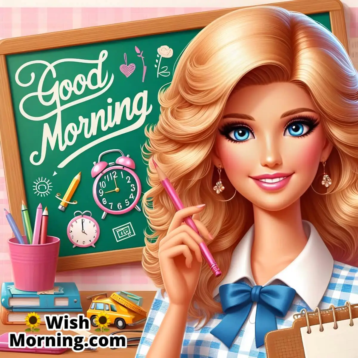 Barbie Teacher Morning Image