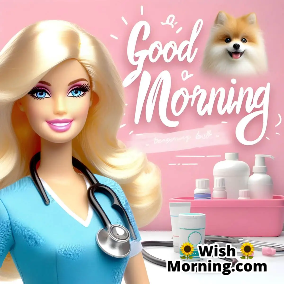 Barbie Veterinarians Morning Image