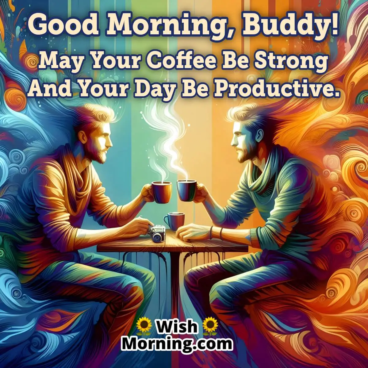 Good Morning Bro Wish Image