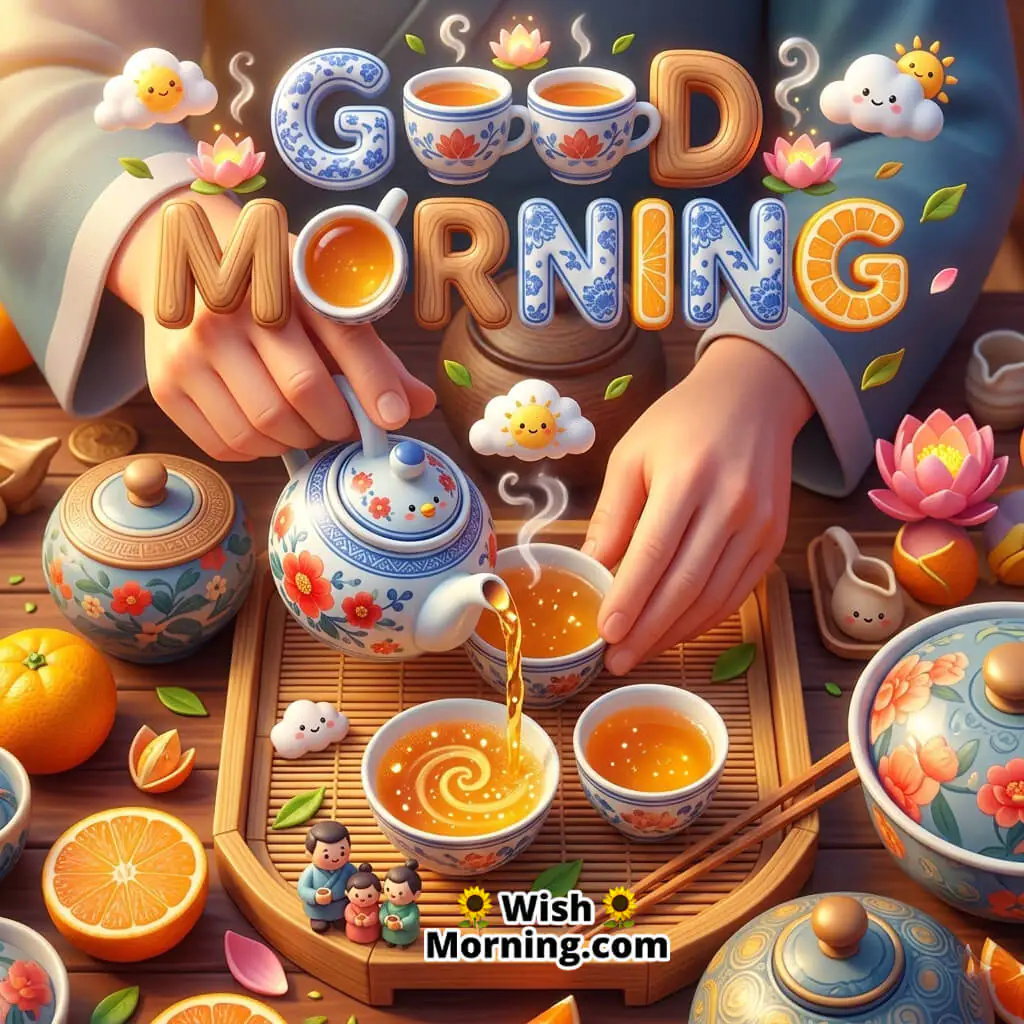 Good Morning Homemade Treats And Tea