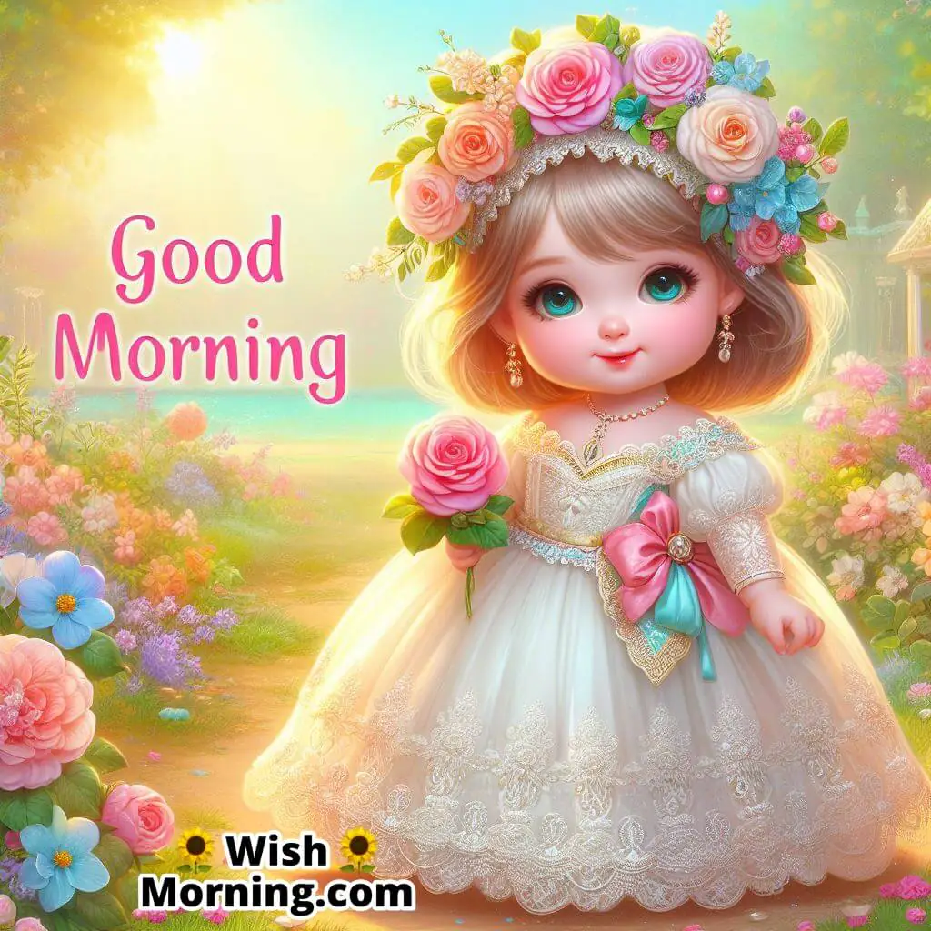 Good Morning Rose In Hand