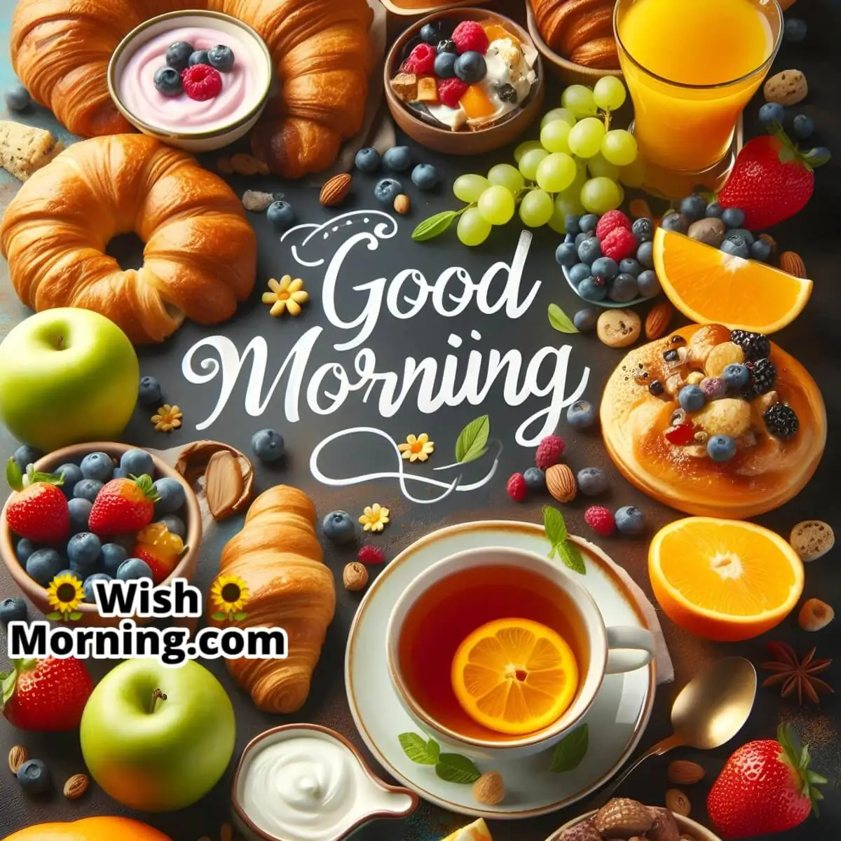 Good Morning Tea For Breakfast