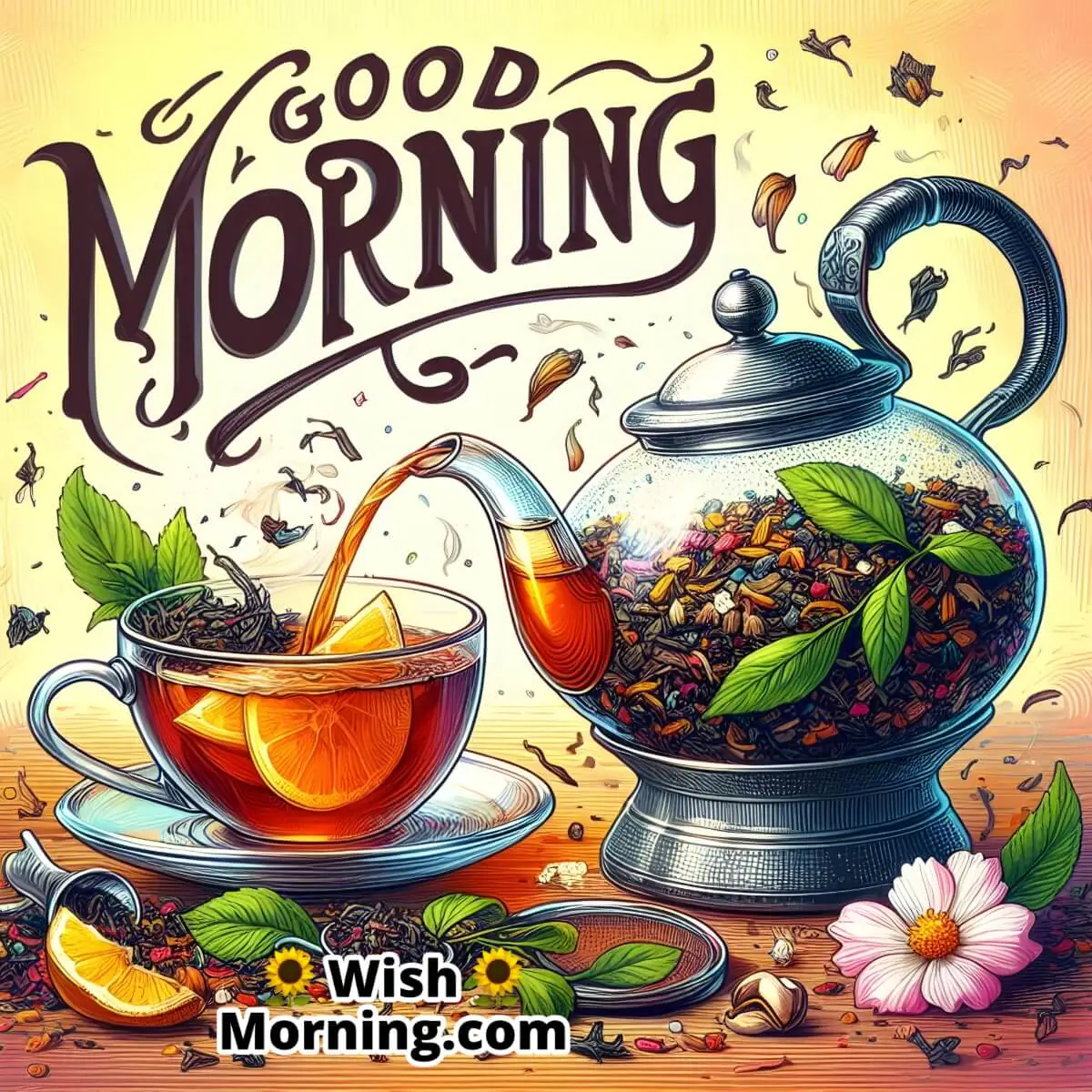 Good Morning Tea Time