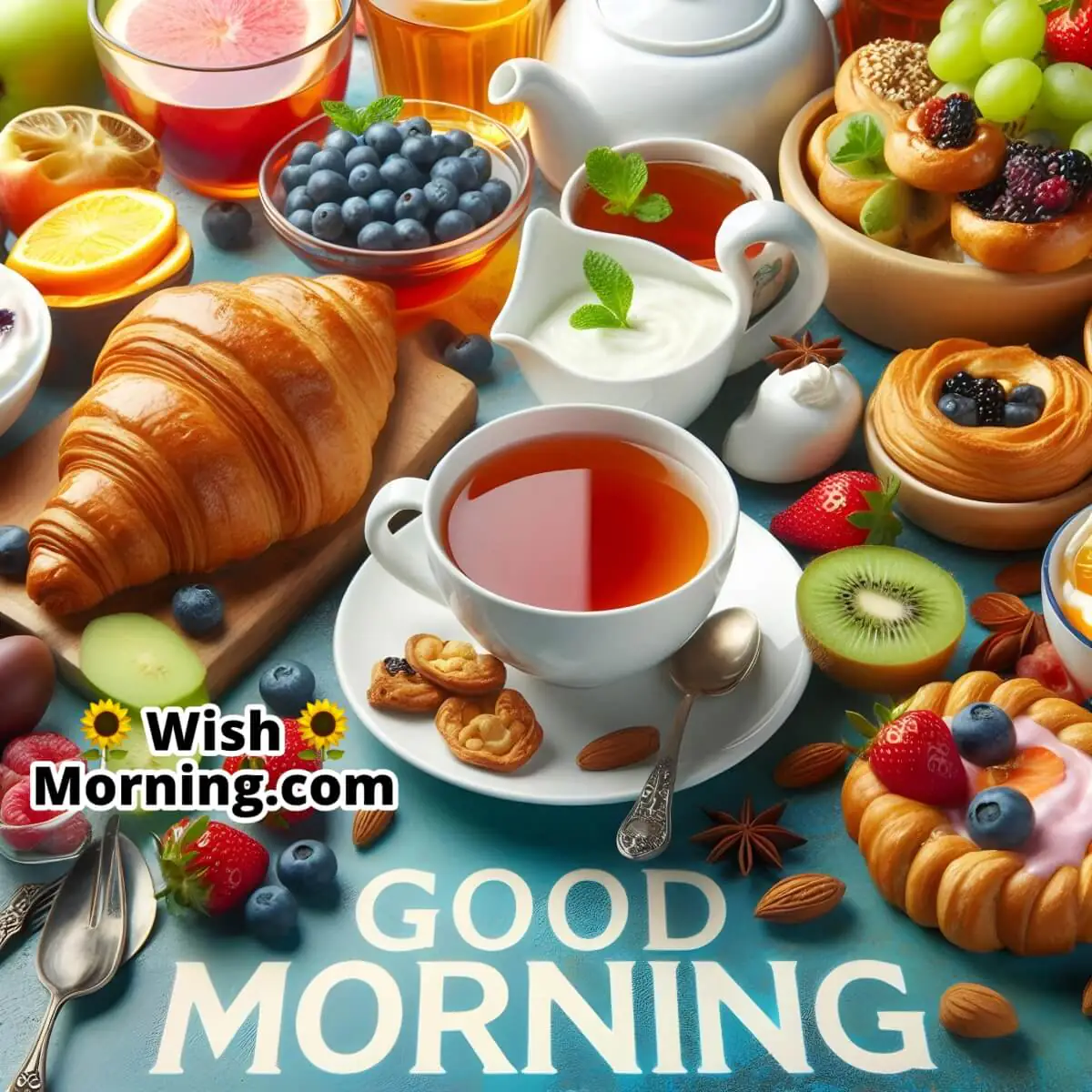 Good Morning Tea With Breakfast