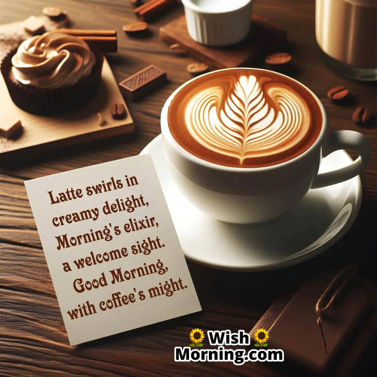 Good Morning With Latte Love Affair