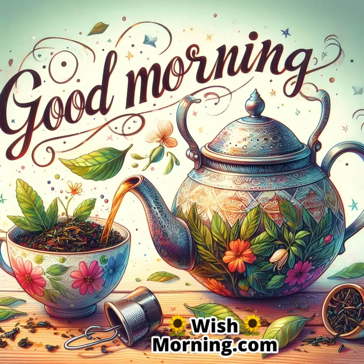 Rich Morning Tea Time
