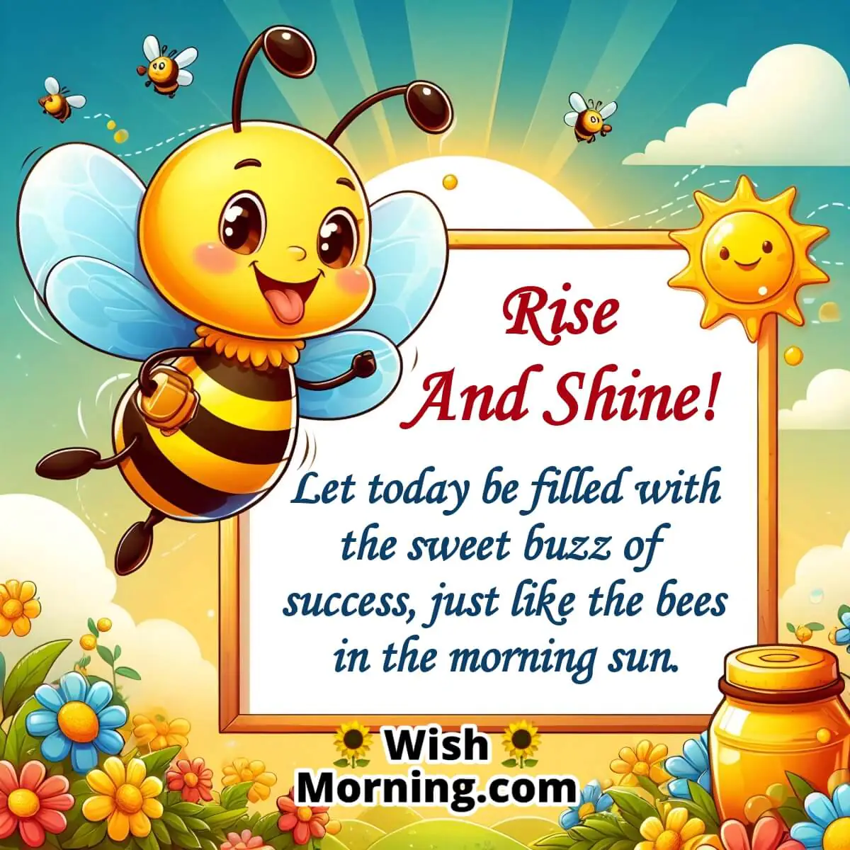 Rise And Shine Wish By Bees