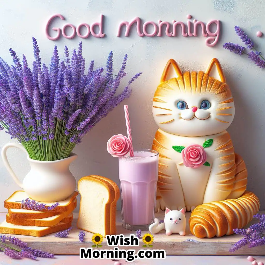 Rise And Shine With Bread Cat Cheer