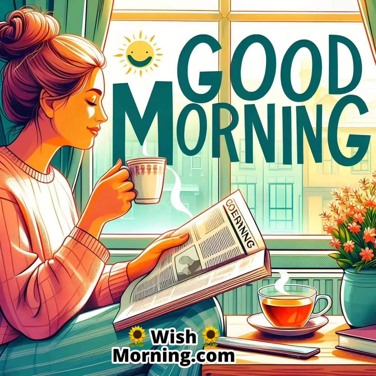 Sunrise Serenade Tea Time