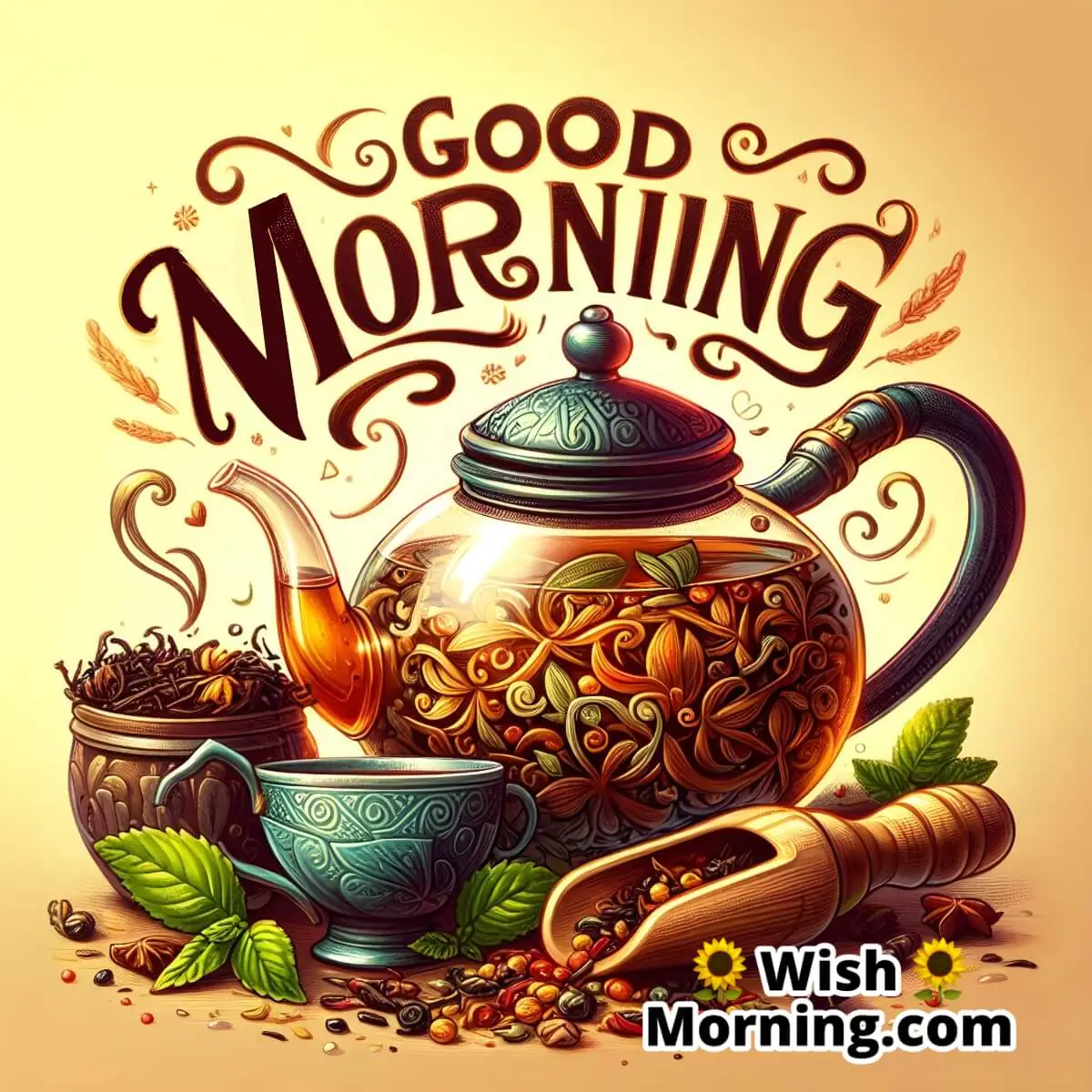 Tranquil Morning Tea Time