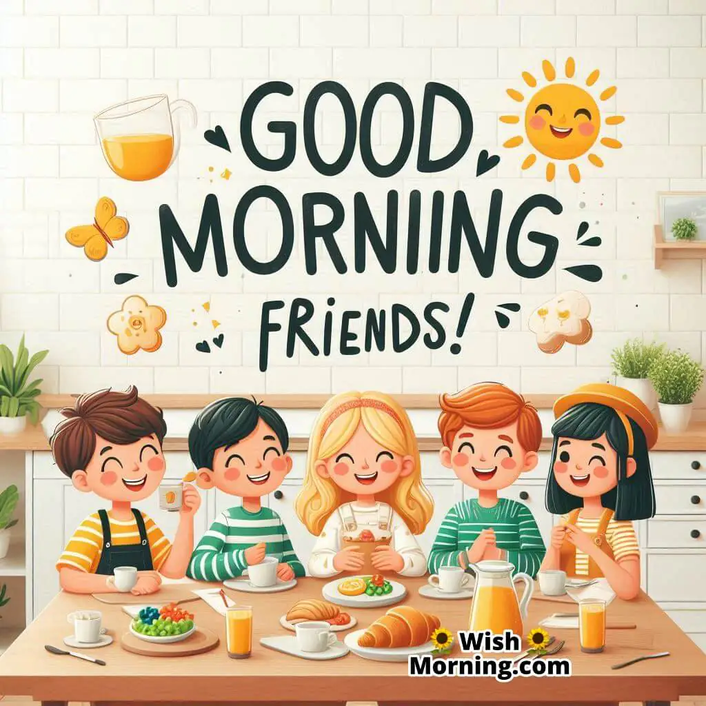 Breakfast Buddies Friends