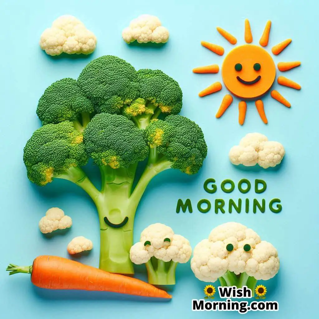 Broccoli Blossom Morning