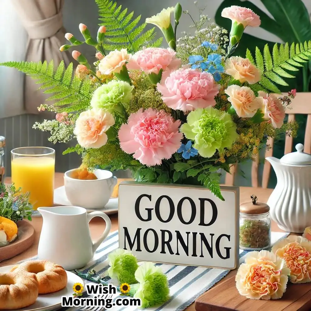 Floral Breakfast Delight