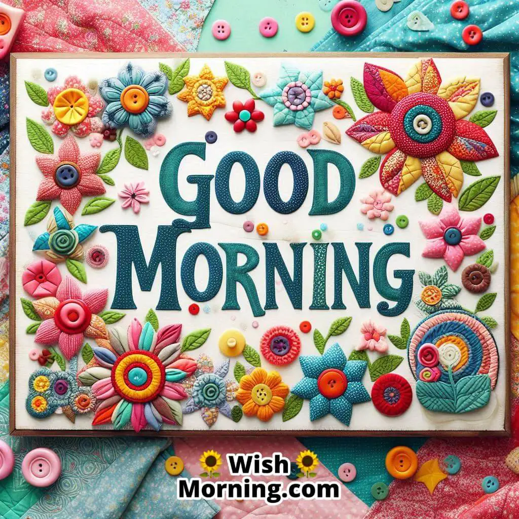 Good Morning Bloom With Fabrics