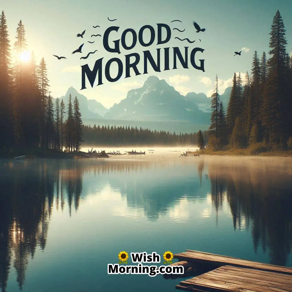 Good Morning Lake Reflections