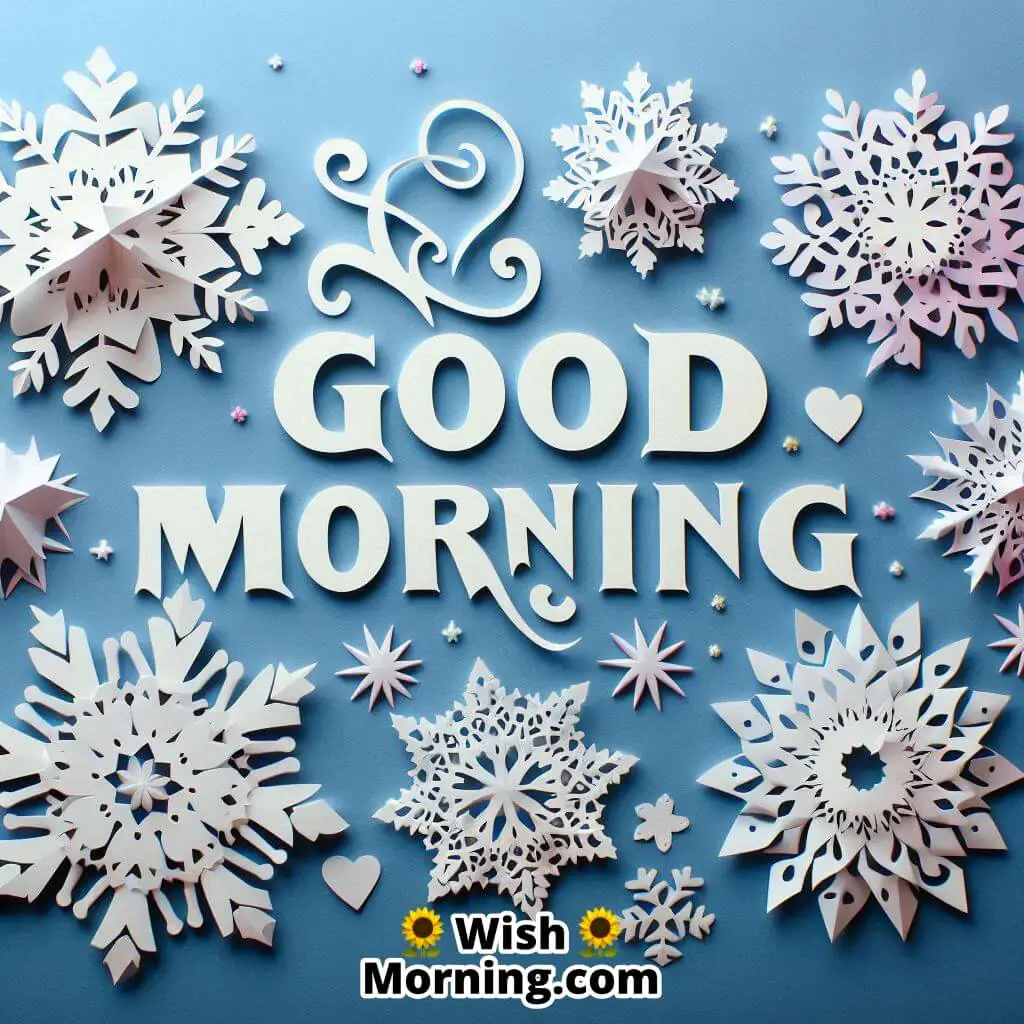 Good Morning Paper Flakes