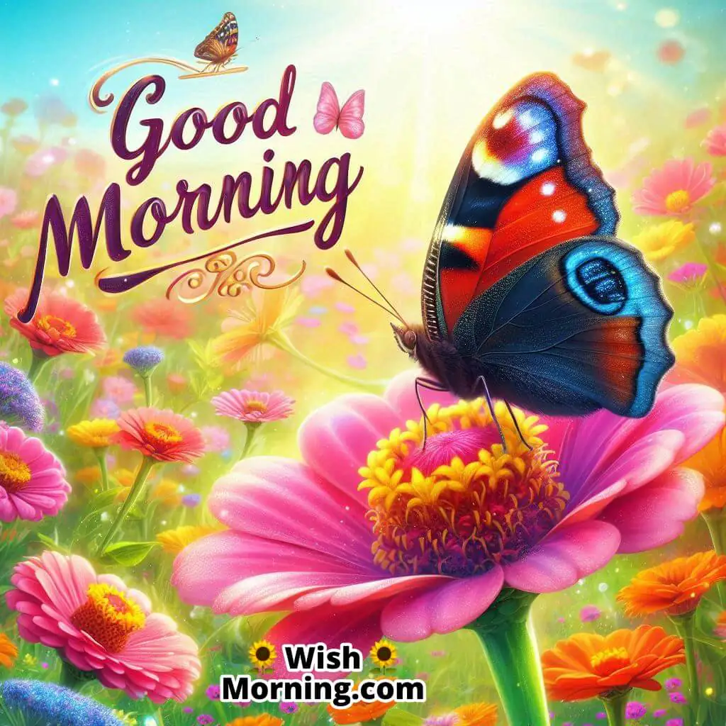 Good Morning Resting Butterfly