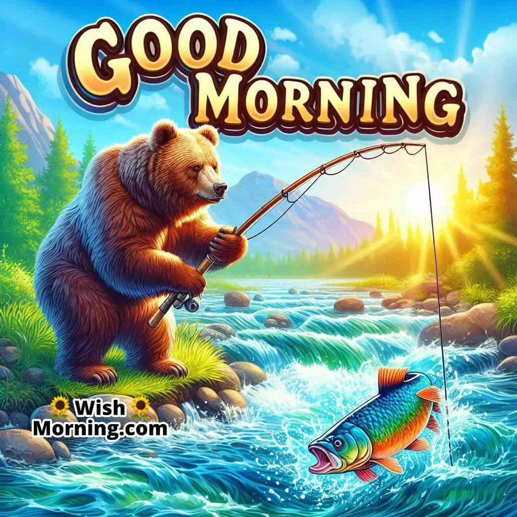 Good Morning River Bear