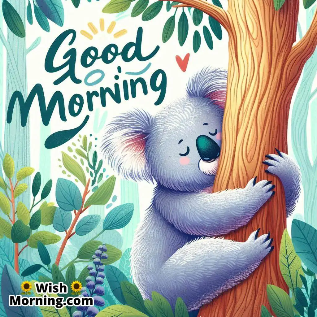 Good Morning Sleepy Koala