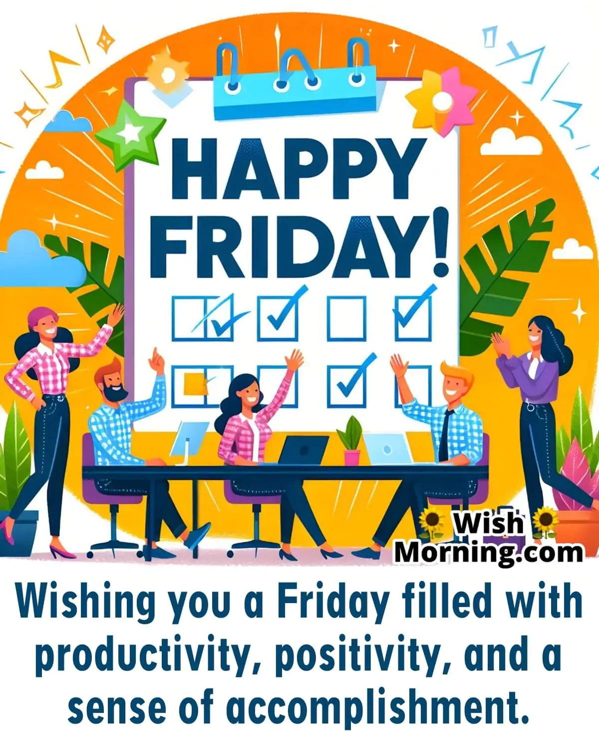 Happy Friday Positive Message