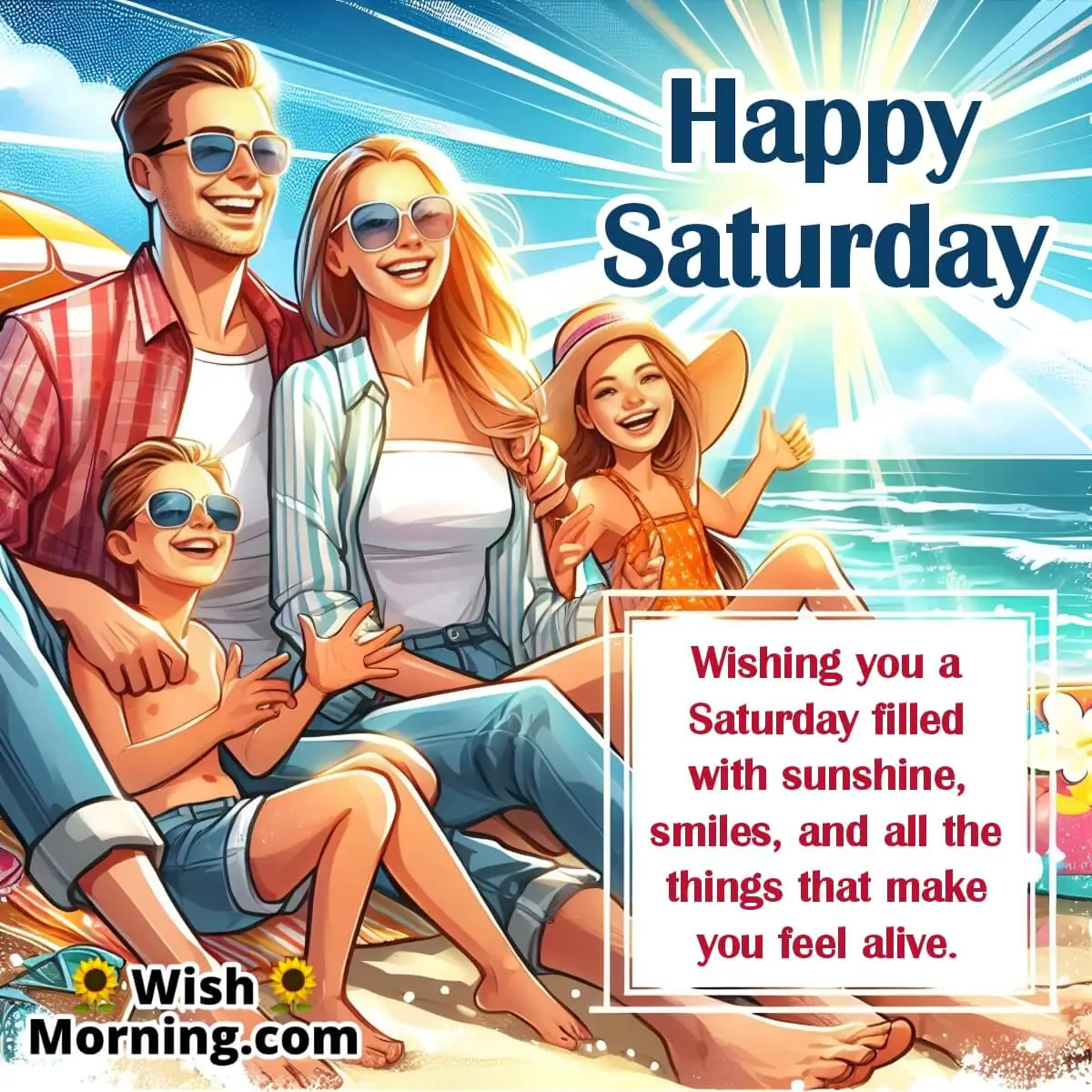 Happy Saturday Sunshine Smiles