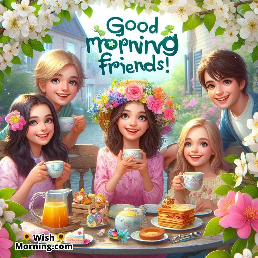 Morning Blossoms Friends