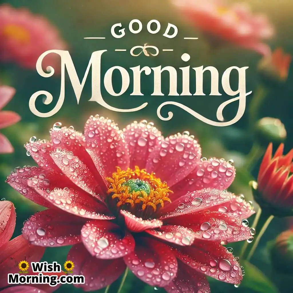 Morning Raindrop Blossoms
