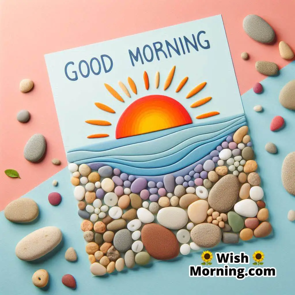 Nature’s Pebble Art Morning