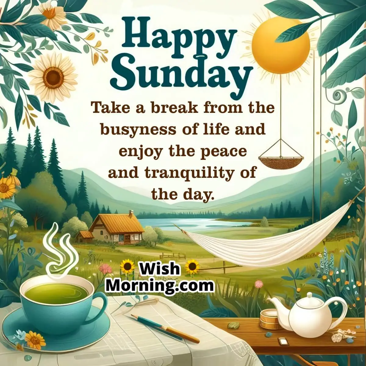 Peaceful Sunday Serenity