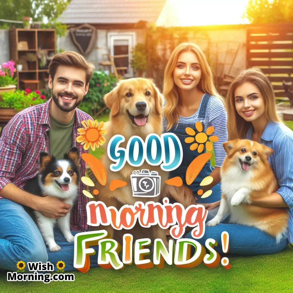 Pet Joy With Friends