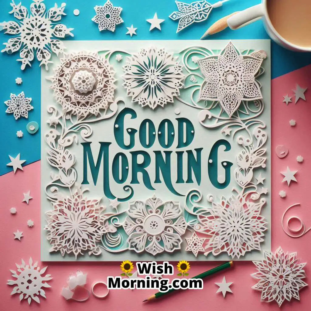Snowflake Art Morning