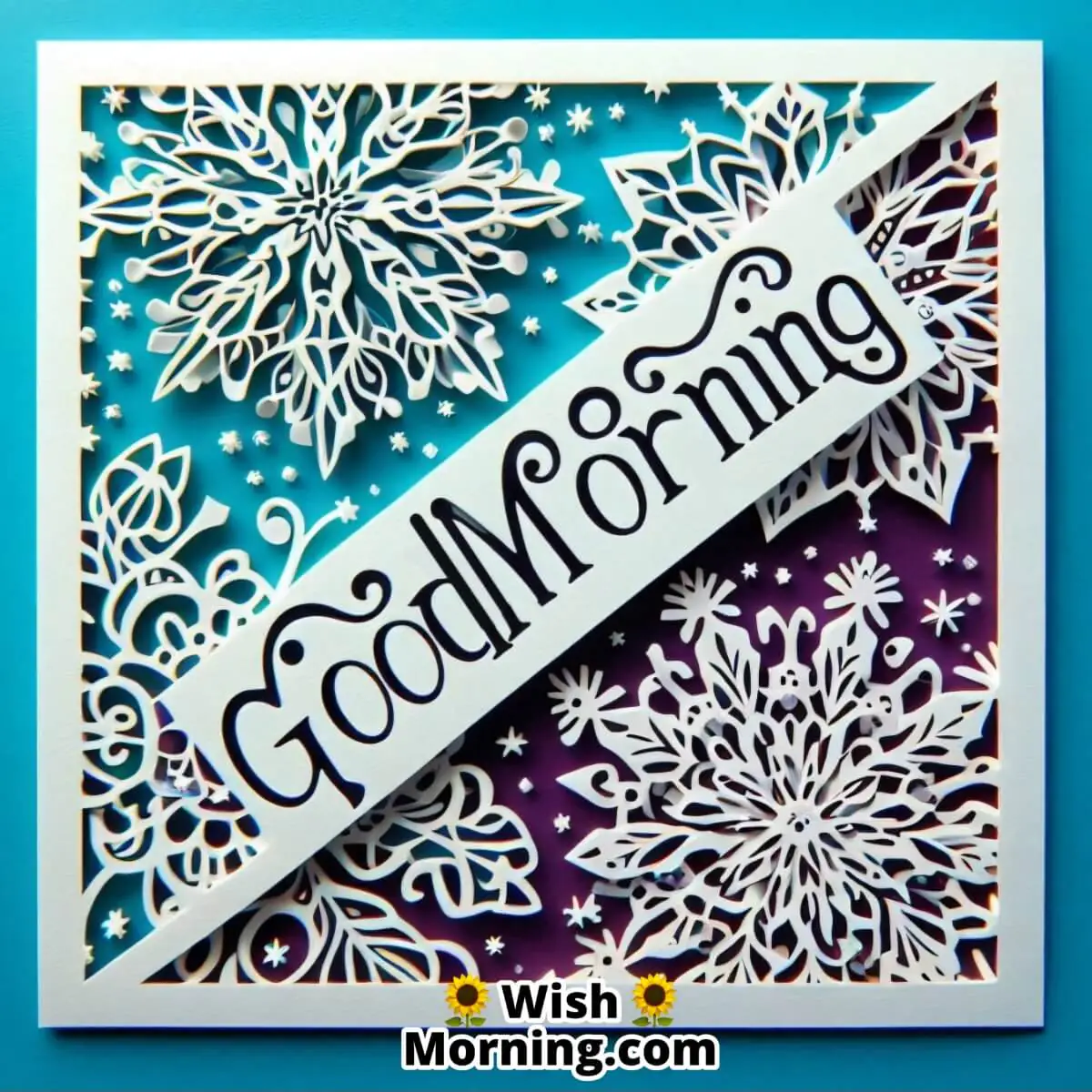 Snowflake Art Morning
