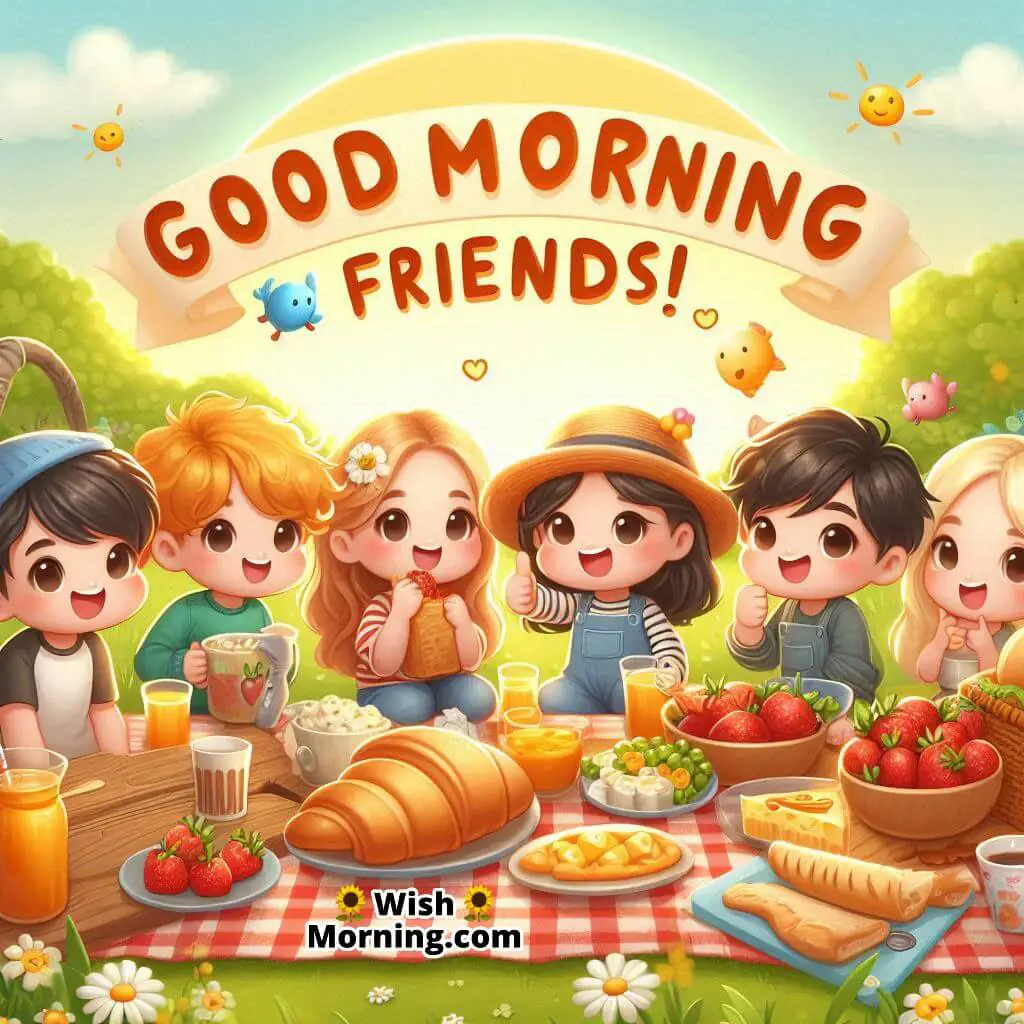 Sunrise Picnic Friends